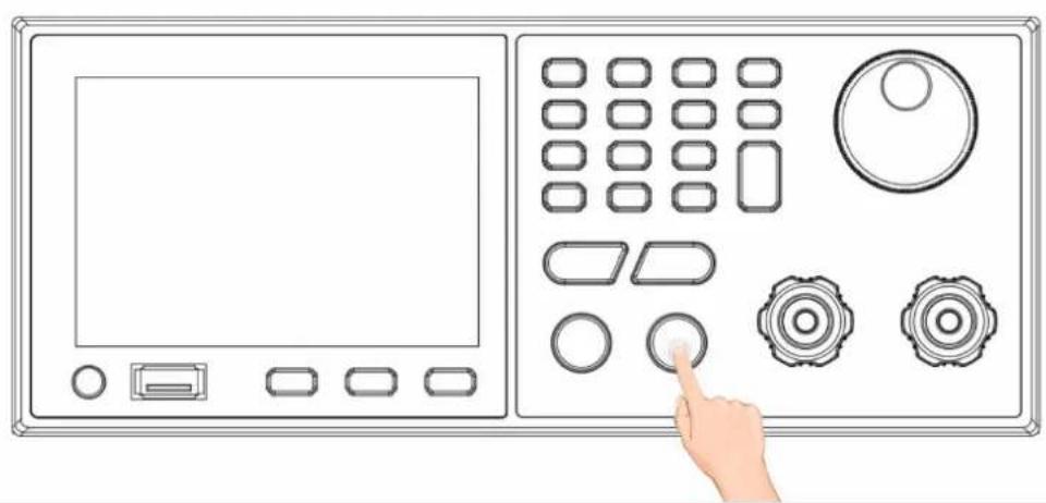 Owon OEL8500 - Turn On/Off the Channel Output - 1