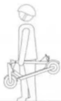 SENCOR Scooter S21 - Skládání a transport - 2