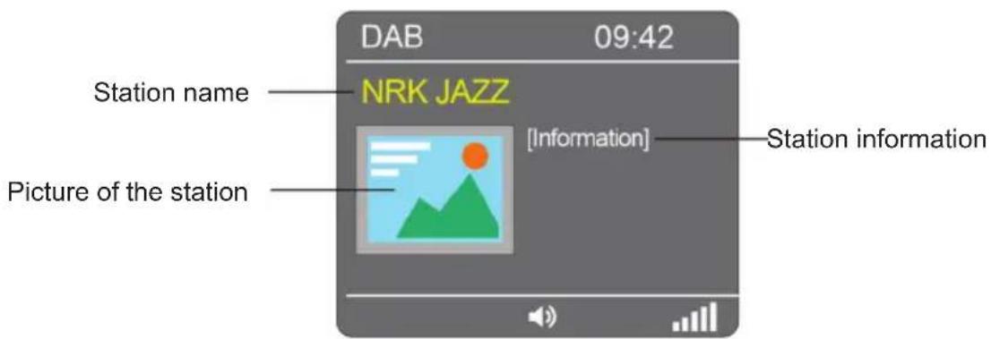 DAB 09:42 Station name NRK JAZZ [Information] Picture of the station Station information