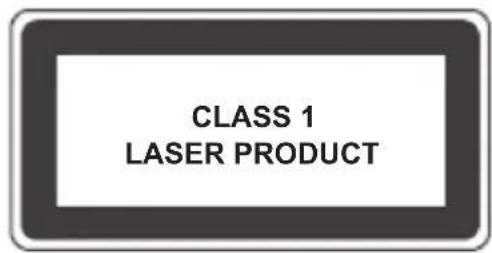 CLASS 1 LASER PRODUCT