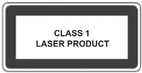 CLASS 1 LASER PRODUCT