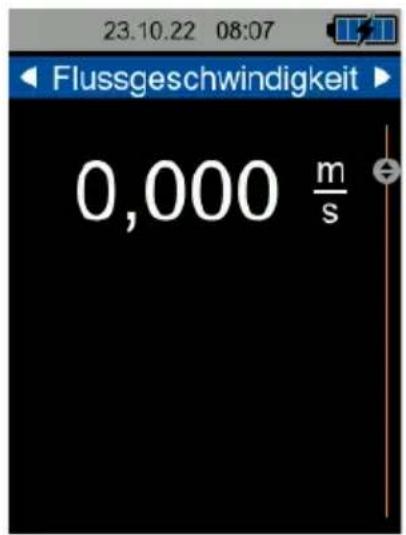 23.10.22 08:07 Flussgeschwindigkeit 0,000 m/s