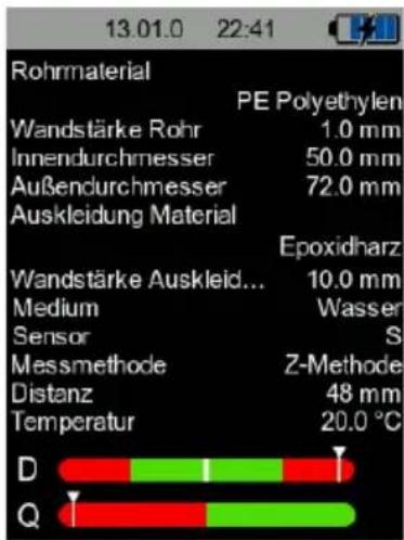 PCE Instruments TDS 200 M - Settings overview - 1