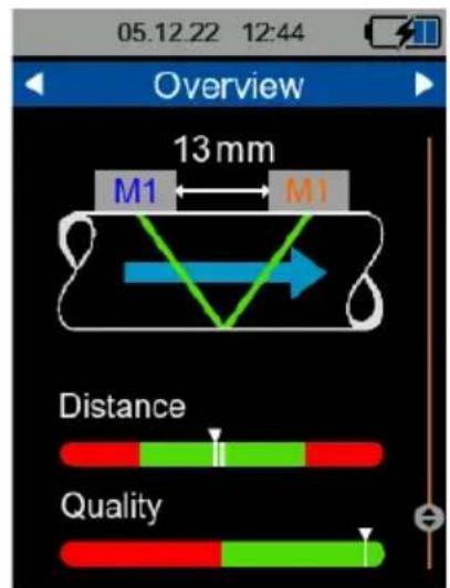 05.12.22 12:44 Overview 13 mm M1 M1 Distance Quality