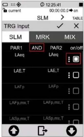 Senseca XPT800 - Setting triggers - 3