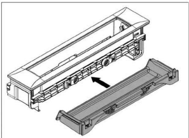 BORA Professional 3.0 PKC3 - Installing the maintenance tray - 1