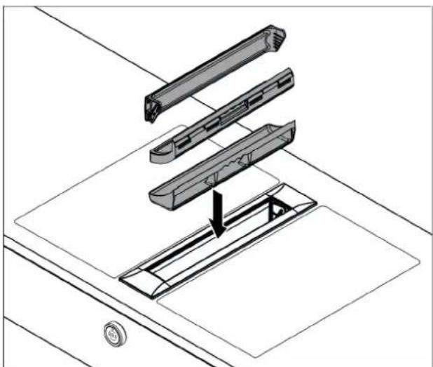 BORA Professional 3.0 PKC3 - Fitting the cover flap, grease filter and filter tray - 1