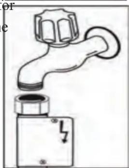 Kernau KDI 4654 - WATER INLET HOSE - 2