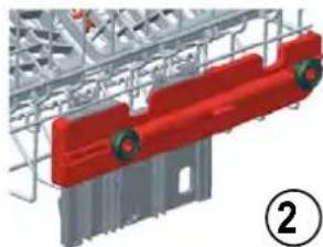 Kernau KDI 4654 - Top basket height adjustment - 3