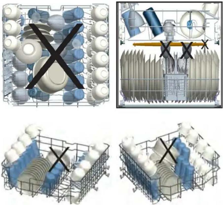 Technical diagram showing two views of a mechanical component with labeled parts (a, b) and directional arrows indicating movement or force.