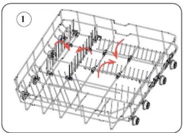 Kernau KDI 6754 - Four Folding Racks - 1