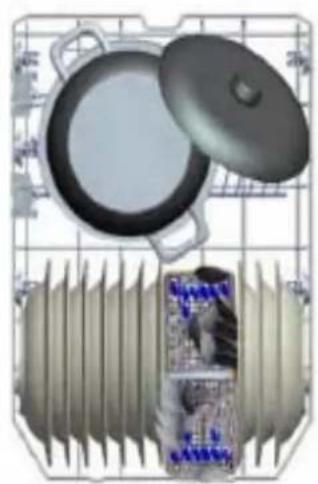 Kernau KFDW 4642 W - ALTERNATIVE BASKET LOADS - 1
