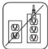 Kernau KFWM I 8521 - RISK OF DEATH FROM ELECTRICAL CURRENT - 1