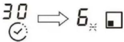 30 ② → 6_* □