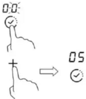 0:0 ✓ + → 05 ✓