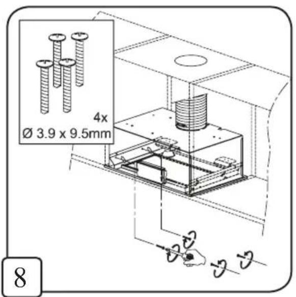 4x Ø 3.9 x 9.5mm 8