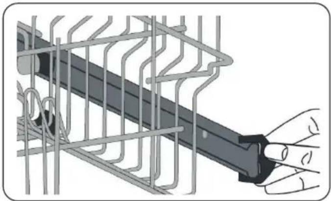 Kernau KDI 4443 I - Upper Basket Height adjustment - 1