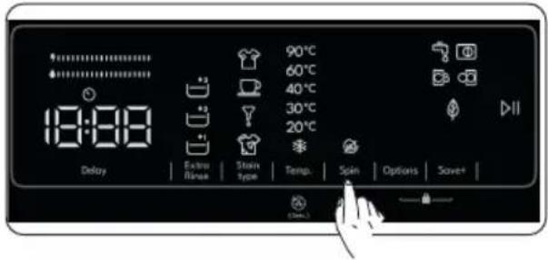 18:00 Delay Extra Blaze Stain type Temp. Spin Options Save+