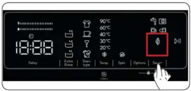 18:08 Delay Extra Rise Stain type 90°C 60°C 40°C 30°C 20°C Temp. Spin Options Slope