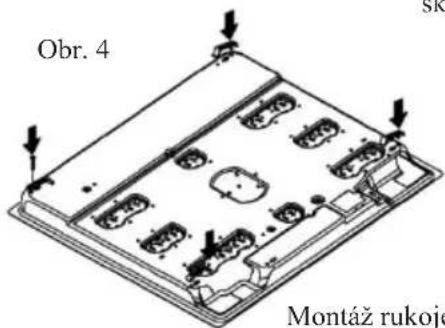 Obr. 4 Montáz rukoje