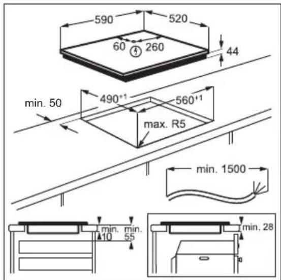 AEG TO64IC00FB - Összeállítás - 2