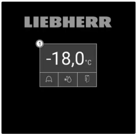 LIEBHERR ① -18,0°C