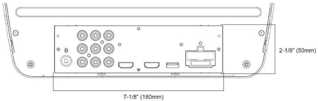 2-1/8" (50mm) 7-1/8" (180mm)