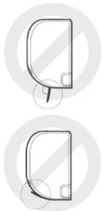 MIDEA CB1-09HRFN8-I - NOTE ON LOUVER ANGLES - 1