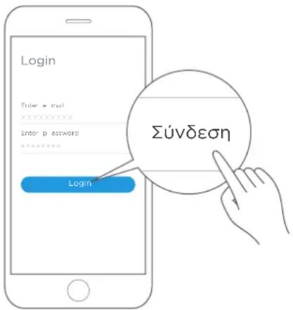 Login Enter e mail XXXXXXXXX Enter p password Login Σύνδεση