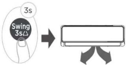 MIDEA CB1-09HRFN8-I - Λειτουργία Swing (Αιωρηση) - 3