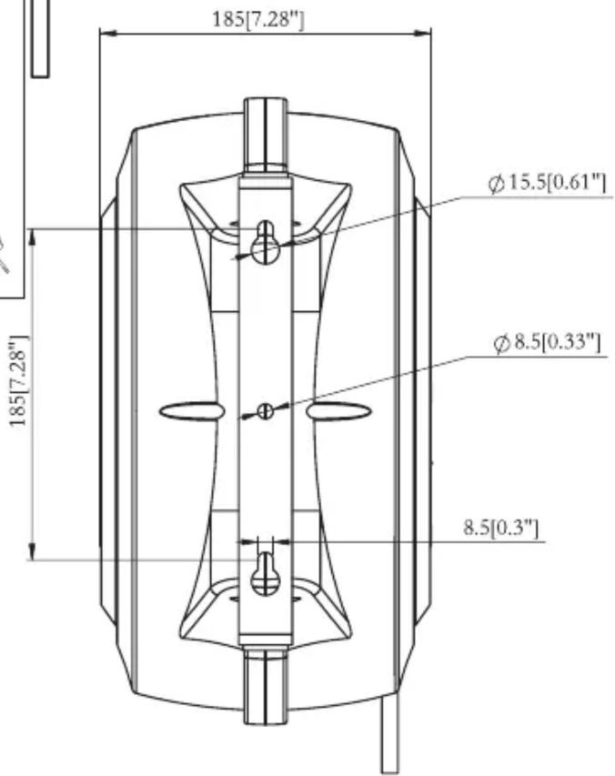185[7.28"] Ø 15.5[0.61"] Ø 8.5[0.33"] 8.5[0.3"] 185[7.28"]