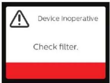 Device Inoperative Check filter.
