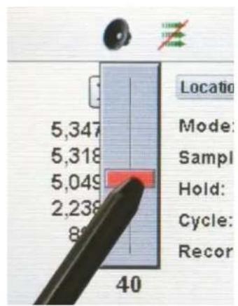5,347 5,318 5,049 2,238 8 40 Location Mode: Sample Hold: Cycle: Recor