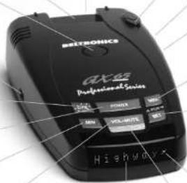 EXTEREOS AX32 Professional Series SIGNAL POWER MIN MAX HIGHWAY