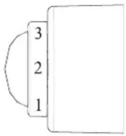3 2 1