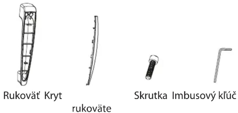 Rukovät' Kryt rukoväte Skrutka Imbusový klúč