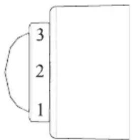3 2 1