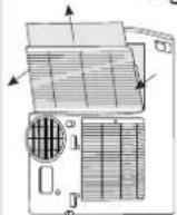 VOX PMJ09C - Remove the air filter - 1