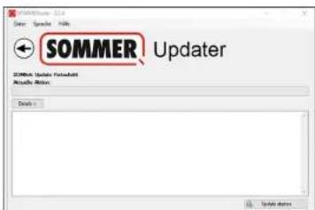 SOMMER Updater SOMMER Update Forward Automatic Motion: Details: