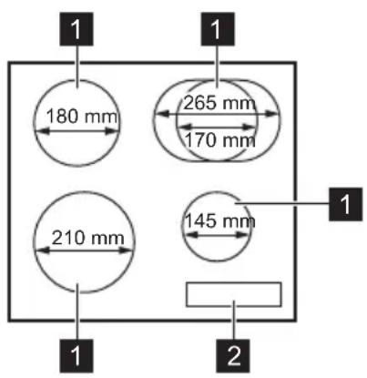 1 180 mm 265 mm 170 mm 210 mm 145 mm 1 1 2