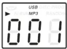HYUNDAI RTC-513RIP - PŘEHRÁVÁNÍ V REŽIMU MP3 (PŘI POUŽITÍ CD/USB) - 1