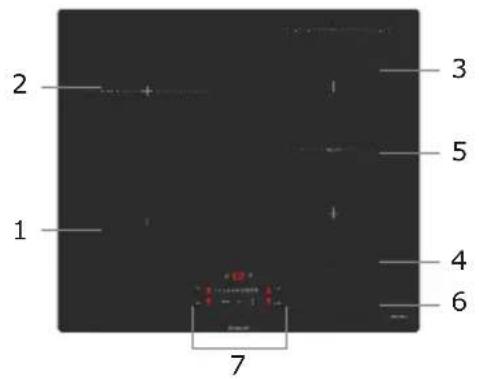 BRANDT BPI264DB - Pohled shora - 1