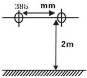 385 mm 2m