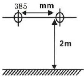 385 mm 2m