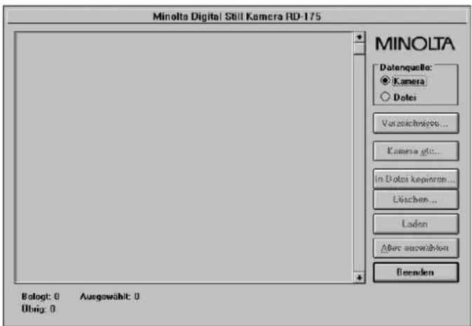 MINOLTA RD-175 - Initialising the PC card - 2