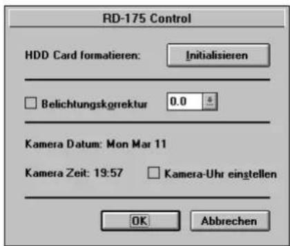 MINOLTA RD-175 - Initialising the PC card - 3