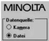 MINOLTA RD-175 - Opening and saving images stored in Minolta format - 1