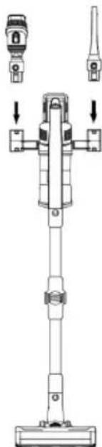 Izzy Flex Tech BLDC IZ-4104 - Τοποθέτηση Βάσης Επιτοίχιας Αποθήκευσης - 2
