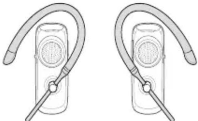 SAMSUNG HM3600 - Noszenie zestawu słuchawkowego - 1