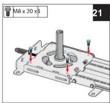 M8 x 20 x3 21